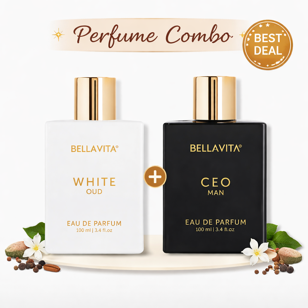 WHITE Oud Unisex Perfume + CEO Man Perfume (100ml X 2)